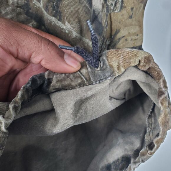 Outfitters Ridge Pants Mens 3XL 48-50 Camo Cargo Organic Cotton Hunting 22x30 - Picture 6 of 12